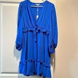 Max Studio Women’s Blue Dress - Large